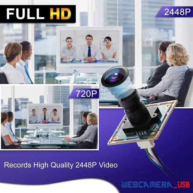 Alt view image 5 of 5 - 8mp USB Camera Module for Computer Wide Angle PC Camera 75degree No Distortion Lens Webcam Board Mini UVC USB2.0 Lightburn Camera IMX179 USB with Camera 4K USB Security CCTV Camera for Raspberry Pi