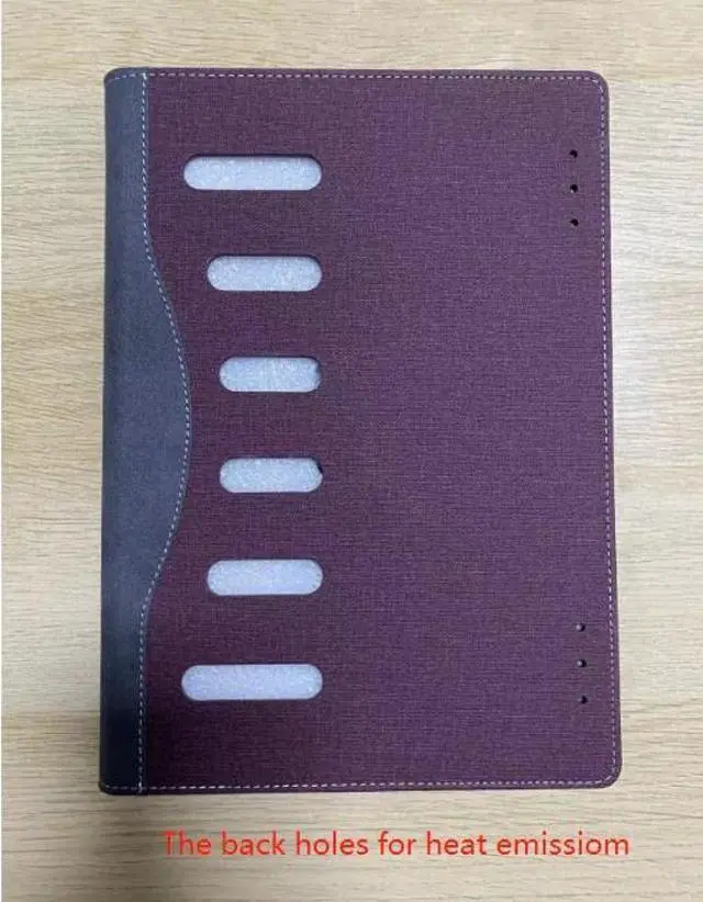 Alt view image 3 of 5 - XJchen Laptop Case Compatible for HP Spectre x360 14-ef 14-ef000 14-ea 14-ea000 14t-ea Cover Protector Skin Sleeve Notebook 14ea Pouch (Wine red)