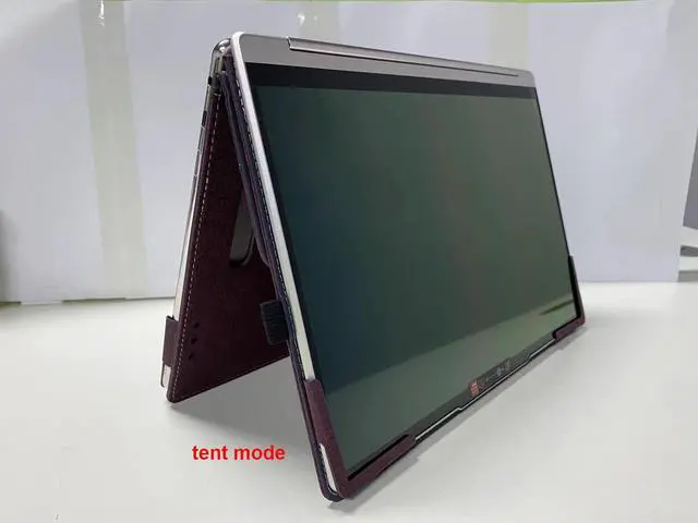 Alt view image 4 of 5 - XJchen Laptop Case Compatible for HP Spectre x360 14-ef 14-ef000 14-ea 14-ea000 14t-ea Cover Protector Skin Sleeve Notebook 14ea Pouch (Wine red)