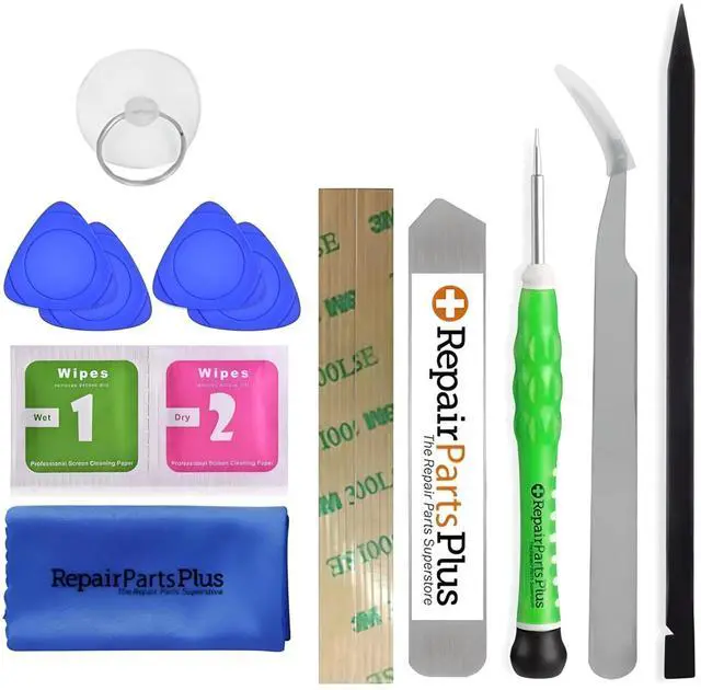 Alt view image 5 of 5 - Repair Parts Plus for iPad Pro 12.9 2nd Generation Battery Replacement A1754 Premium Kit (2017, A1670 | A1671 | A1821) + Tools + Adhesive