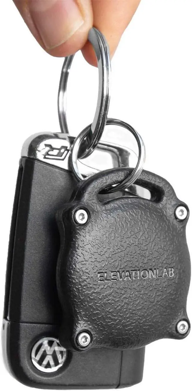 Alt view image 5 of 5 - Bundle TagVault Keychain (2) + Surface Mount (2) | for Apple AirTag | by Elevation Lab