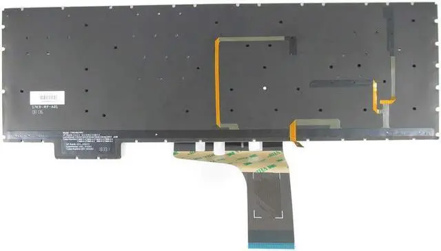 Alt view image 2 of 2 - Abakoo New Keyboard Compatible with HP Omen 17-an 17-AN000 17-an011dx 17-an012dx 17-an013dx 17-an014dx 17-an025nm 17-an026nm 17-an027nm with Backlit Red