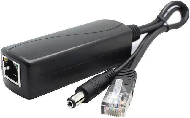 Alt view image 4 of 5 - ANVISION 2-Pack Gigabit PoE Splitter, 48V to 12V 2A Ethernet Adapter, for Security Camera, AP, Voip and More, AV-PS12-G