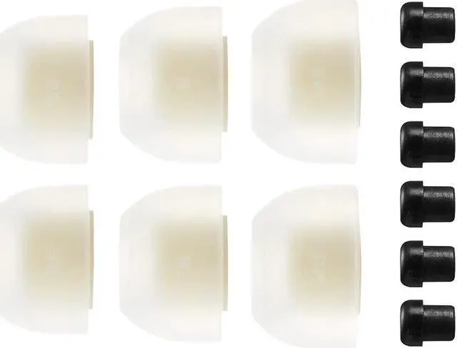 Alt view image 4 of 5 - AZLA SednaEarfit MAX Standard (SS/S/MS) - Earbud Tips for Wireless Headphones - Noise Canceling Earbuds Replacement Tips - Eartips Compatible with Sony, Samsung, Beats, JLab, Sennheiser, Shure