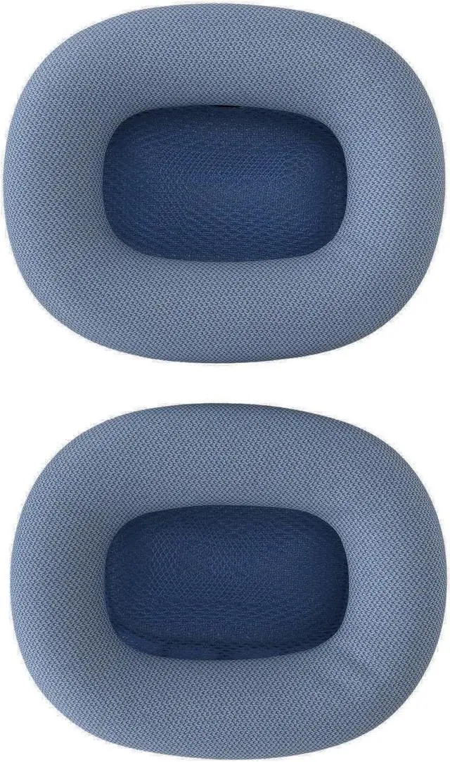 Alt view image 4 of 5 - Replacement Ear-Pads, Soft Memory Foam Headphone Earmuffs, Replacement Ear Cushion Kit, Leather Earpads Earmuffsrs for Airpod Headset234, Extra Durability(Blue)