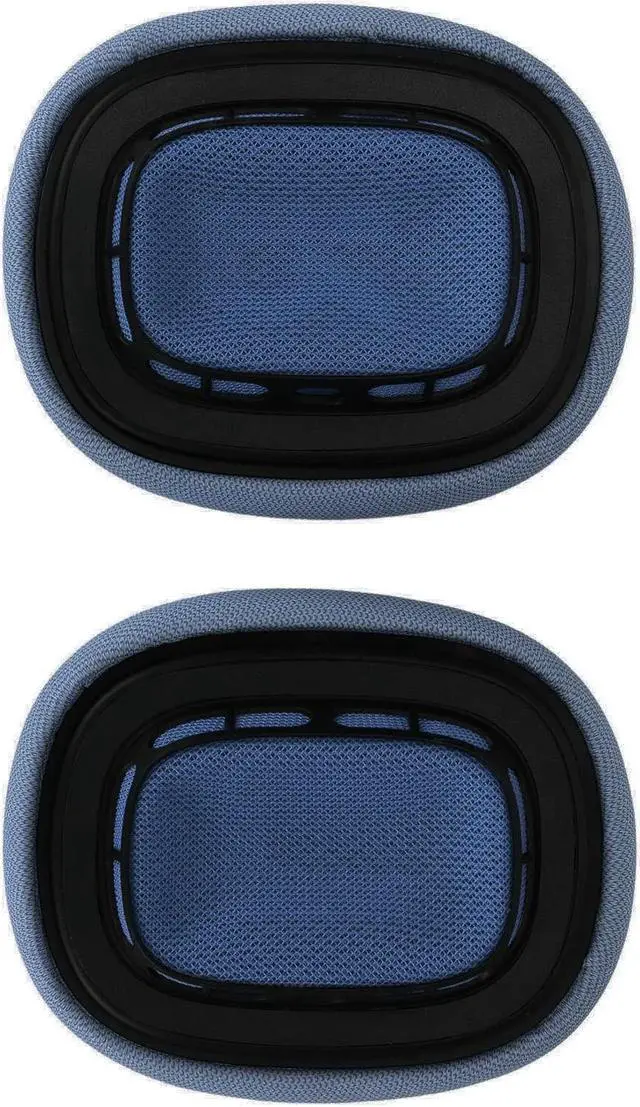 Alt view image 5 of 5 - Replacement Ear-Pads, Soft Memory Foam Headphone Earmuffs, Replacement Ear Cushion Kit, Leather Earpads Earmuffsrs for Airpod Headset234, Extra Durability(Blue)