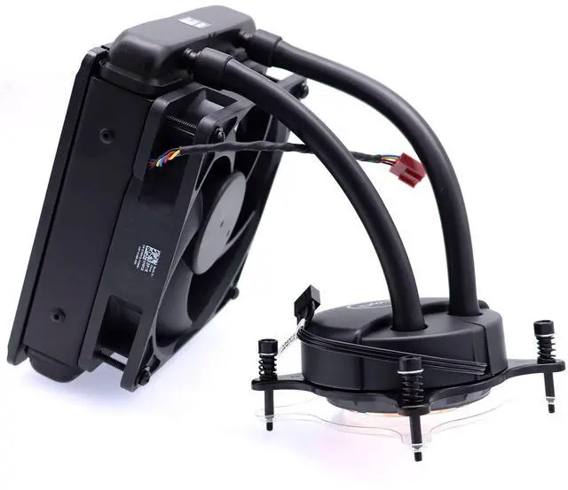 Main image of Deal4GO 125W CPU Liquid Water Cooling Fan Cooler System 2G44F 76PC8 Replacement for Dell XPS 8950 Desktop, Black