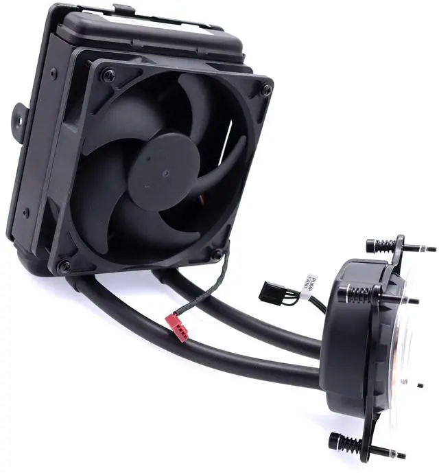 Alt view image 3 of 5 - Deal4GO 125W CPU Liquid Water Cooling Fan Cooler System 2G44F 76PC8 Replacement for Dell XPS 8950 Desktop, Black