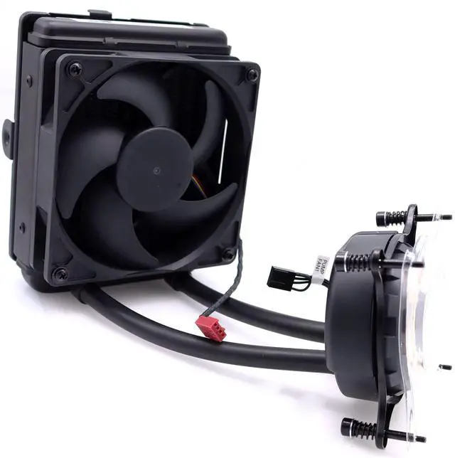Alt view image 5 of 5 - Deal4GO 125W CPU Liquid Water Cooling Fan Cooler System 2G44F 76PC8 Replacement for Dell XPS 8950 Desktop, Black