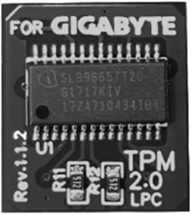 Main image of Replacement TPM 2.0 Security Module LPC 12Pin(12pin-1) Security Module for GIGABYTE GC-TPM20 Platform Accessories