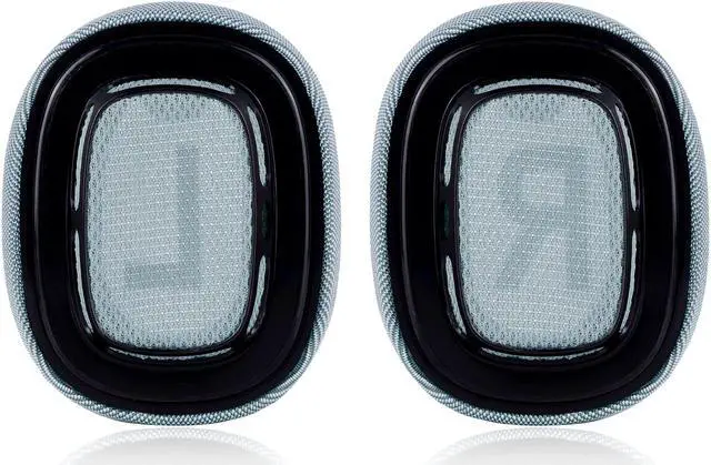 Alt view image 3 of 5 - JECOBB Replacement Earpads with Mesh Fabric & Memory Foam Ear Cushions Compatible with Apple AirPods Max Headphones ONLY(Sky Blue)