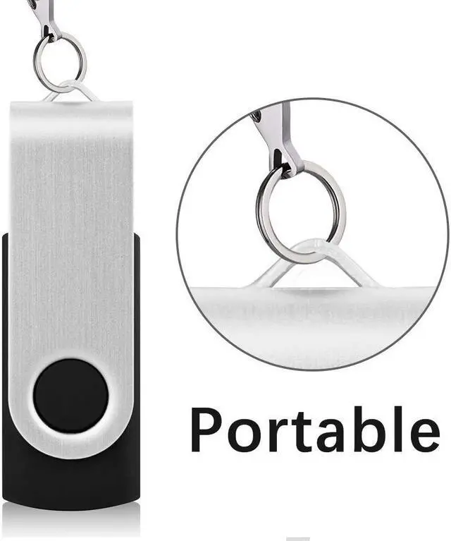 Alt view image 4 of 5 - Flash Drive, 8 GB USB Flash Drive Pack Thumb Drive KEXIN 8GB Flash Drive Jump Drive Bulk USB Flash Drive for Data Storage, (10 Pack, Multi-Color)