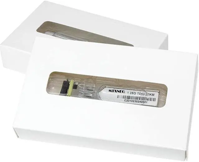 Alt view image 5 of 5 - A Pair of 1.25G SFP Bidi Transceiver 1000Base-BIDI SingleMode Simplex LC Fiber Module SMF 1310nm/15500nm DDM up to 20 km for Cisco GLC-BX-D, Ubiquiti UniFi UF-SM-1G-S, Mikrotik and More (1)