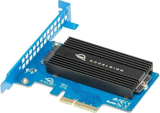 Alt view image 4 of 4 - OWC Accelsior 1A Mac Factory SSD to PCIe Adapter Card