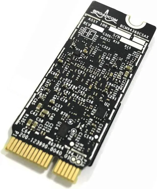 Alt view image 3 of 4 - Willhom Airport Wireless Network Card WiFi and Bluetooth 4.0 BCM94360CS BCM94360CSAX Replacement for MacBook Pro 13" and 15" Retina (Late 2013-Mid 2014) A1502 A1398, Mac Mini A1347 (Late 2014)