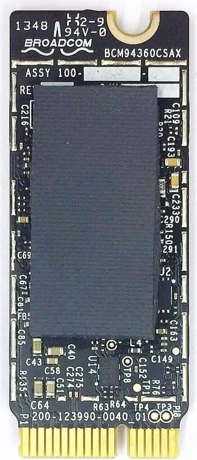 Alt view image 4 of 4 - Willhom Airport Wireless Network Card WiFi and Bluetooth 4.0 BCM94360CS BCM94360CSAX Replacement for MacBook Pro 13" and 15" Retina (Late 2013-Mid 2014) A1502 A1398, Mac Mini A1347 (Late 2014)