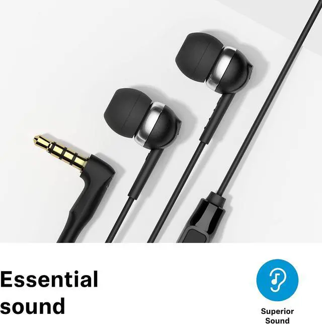 Alt view image 2 of 4 - Sennheiser Consumer Audio CX 80S In-ear Headphones with In-line One-Button Smart Remote  Black