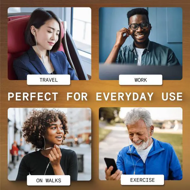 Alt view image 2 of 5 - Symphonized on MFI Earbuds for iPhone + PWR Wireless Neckband Bluetooth Headphones Set