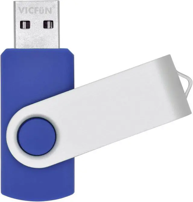 Alt view image 2 of 4 - VICFUN 10 Pack 32GB USB Flash Drives Bulk 32GB Flash Drive 10 Pack USB Memory Stick 32GB USB2.0-Blue