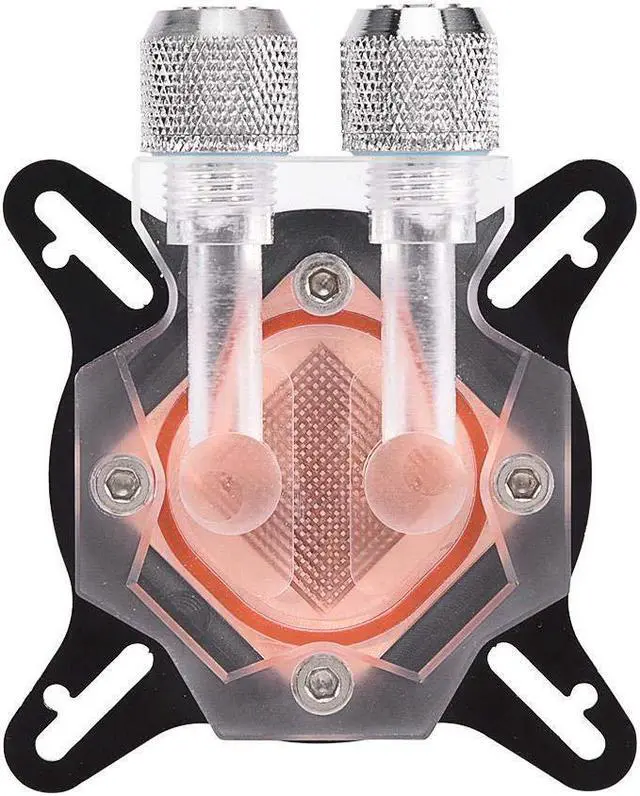 Main image of GPU Water Cooling Block for CPU, 40mm Copper Base Cool Inner Channel, for Digital RGB DIY PC with Waterway Component