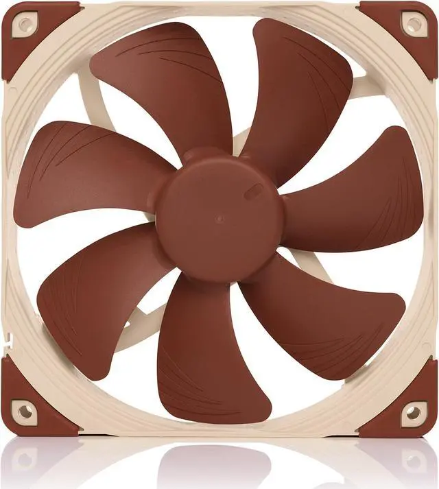 Alt view image 2 of 5 - Noctua NF-A14 FLX, Premium Quiet Fan, 3-Pin (140mm, Brown)