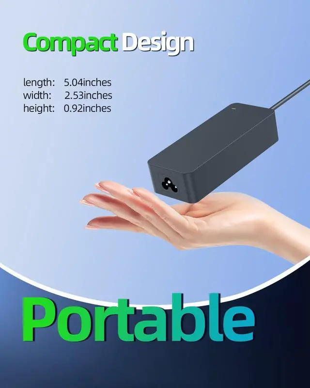 Alt view image 4 of 5 - 90W AC Adapter Replacement for Dell Precision 3540 3541 3550 3551 Laptop Power Adapter Supply Cord