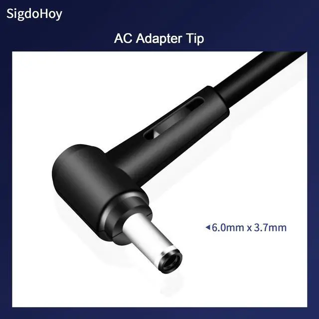 Alt view image 2 of 5 - 240W Zephyrus Charger ADP-240EB B Fit for ASUS ROG Zephyrus G14/G15/G16/M16/S15/S17, ROG Flow X16 GV601/ROG Strix Scar 15, TUF Gaming A15/A16/A17/F15/F16/F17 Laptop AC Adapter
