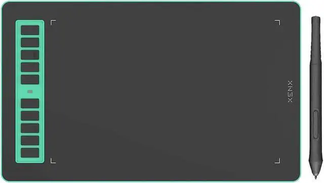 Main image of XENX P3 MacOS and Android Supported Graphic Drawing Tablet P3-1060 10x6 inch with 10 Shortcut Keys, 8192 Pressure Levels Battery-Free Pen for Digital Art, Design, E-learning/Online Classes, OSU Gaming