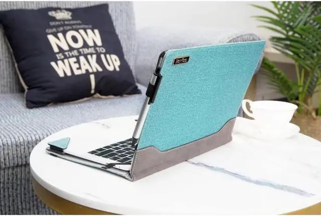 Alt view image 3 of 5 - Berfea Protective Cover Case Compatible with ASUS ZenBook Flip 15 TP510UA UX561UD,ZenBook Pro 15 UX580 UX550,Q525,Q505 15.6 inch Laptop Notebook Sleeve PU Leather Hard Case Shell