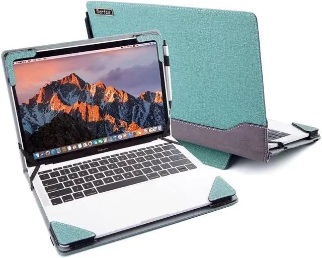 Main image of Berfea Protective Cover Case Compatible with ASUS ZenBook Flip 15 TP510UA UX561UD,ZenBook Pro 15 UX580 UX550,Q525,Q505 15.6 inch Laptop Notebook Sleeve PU Leather Hard Case Shell