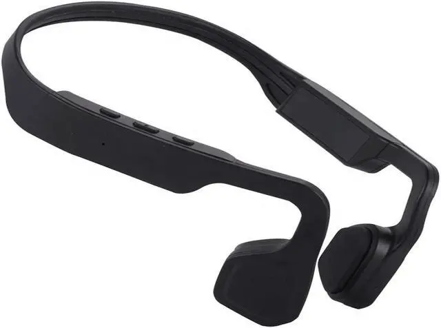 Main image of QT S Bone Conduction Headphones Bluetooth with Mic Titanium Lightweight Open-Ear Wireless Stereo Music IP65 Water & Sweat Resistant Answer Phone Call for Running Hiking Driving Bicycling Earphone