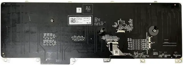 Alt view image 2 of 5 - ZAHARA Laptop RGB Keyboard US English with Backlit Replacement for DELL Alienware Area 51M R1 AWAR51M-7350WHT 07FJHC / Alienware 17 R5 062W10 62W10 PK132F11B00 NSK-EYBBC