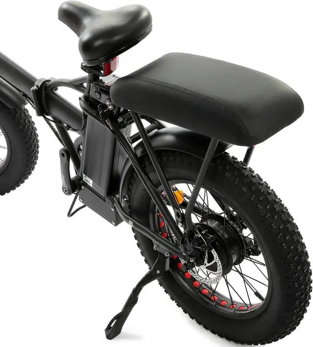 Alt view image 2 of 7 - Passenger Saddle Seat For Ecotric 20' Folding fat Ebikes