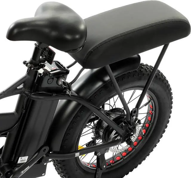 Alt view image 4 of 7 - Passenger Saddle Seat For Ecotric 20' Folding fat Ebikes
