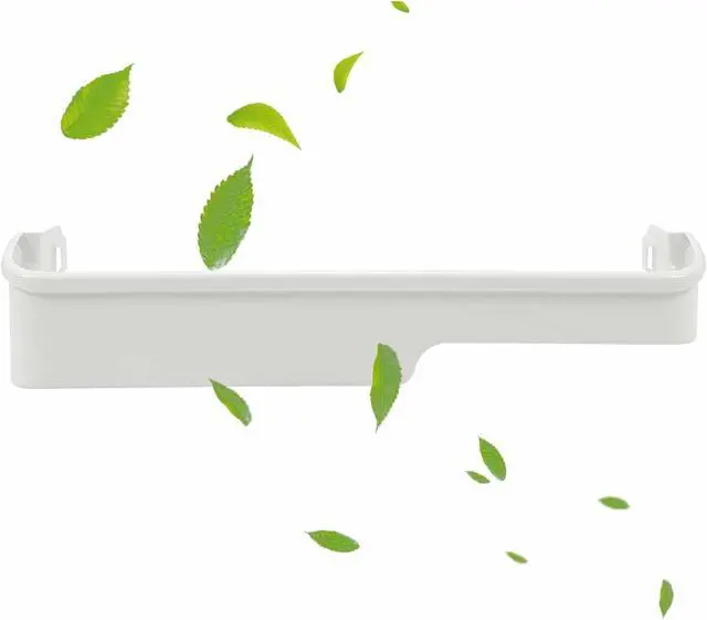 Alt view image 7 of 7 - Ecotric  Refrigerator Door Bin Shelf Compatible with Frigidaire Refrigerator for 891047 AH429868 AP2115858 EA429868 PS429868 Replacement only White ABS Plastic