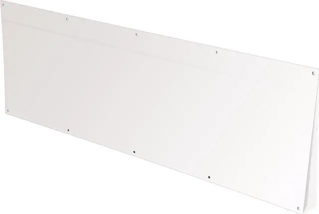 Main image of Ecotric 34 X 12 Stainless Steel Door Kick Plate, Rectangular Kick Plate, Mop Plate Protection Plate, Silvery Easy-to-Clean Robust Protection for Indoor Outdoor -12" x 34" x 3/64"