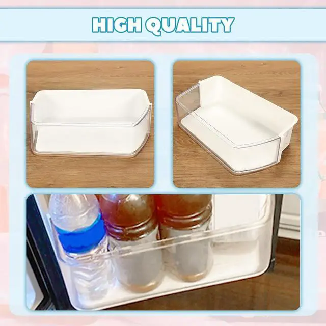 Alt view image 7 of 7 - Ecotric DA97-12650A Refrigerator Door Shelf Bin Compatible with Samsung Refrigerator (Right Side) Fridge Shelf Replace DA63-07104A DA63-06963A RFG298HDRS RF263beaesr RF260beaesr RF261beaesr AP5620330