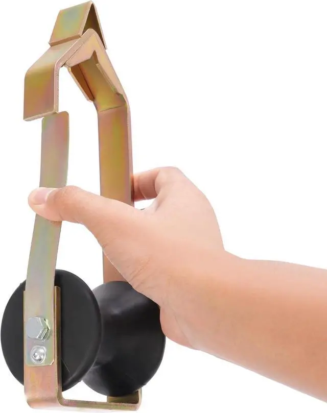 Main image of Ecotric Universal 5PCs Cable Rollers 3" in diameter Aerial Construction Lineman Tools outdoor Steel+Plastic Zinc-Plated including fiber optic cable