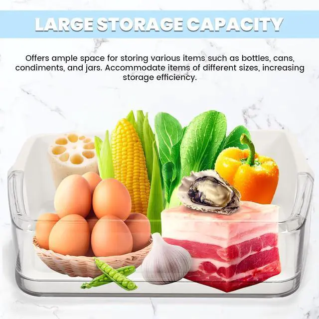 Alt view image 7 of 7 - Ecotric DA97-06419C DA63-04314 Right Side Refrigerator Door Shelf Door Bin Compatible with Samsung RH Replacement only