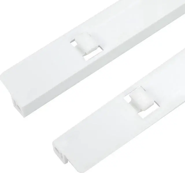 Main image of Ecotric 240530601 240530701 Slide Rail Sets Compatible with Frigidaire Refrigerator Track Rail LH & RH ABS Plastic