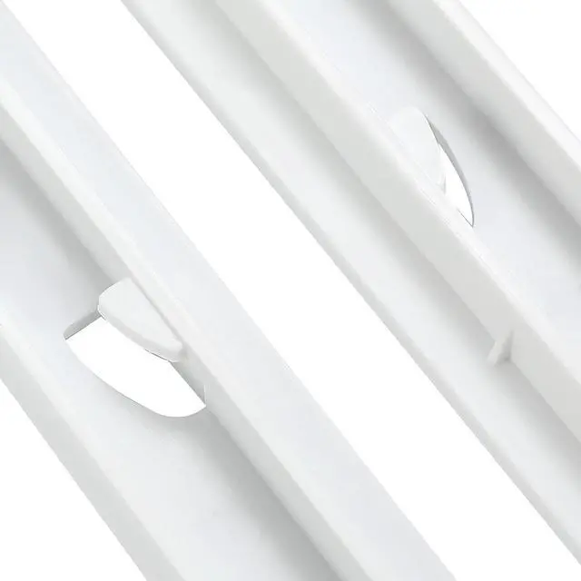 Alt view image 4 of 7 - Ecotric 240530601 240530701 Slide Rail Sets Compatible with Frigidaire Refrigerator Track Rail LH & RH ABS Plastic