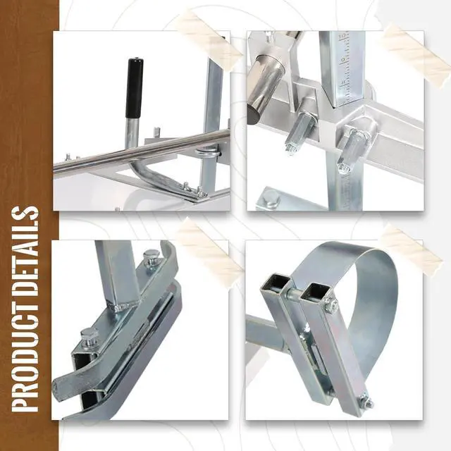 Alt view image 3 of 7 - ECOTRIC 14"- 36" Chainsaw Mill Portable Sawmill Bar Chain Saw Mill Log Planking Lumber Cutting Aluminium & Steel for Builders/Woodworkers