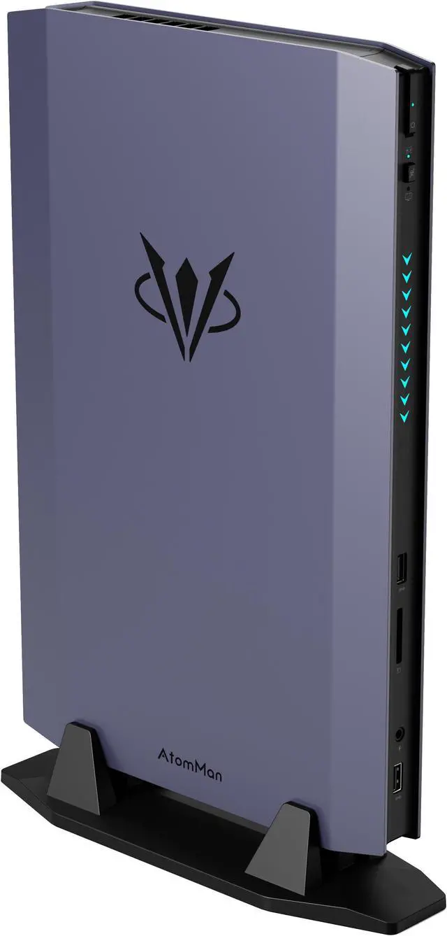 Main image of AtomMan G7 Ti Mini PC Core i9-14900HX (24C/32T, up to 5.8GHz) Barebone Version Without RAM/SSD/OS Gaming PC, HDMI2.1+USB4 Output, 2X SSD Slot, 3X USB3.2, WiFi 7, BT5.4, RTX 4070 Graphics