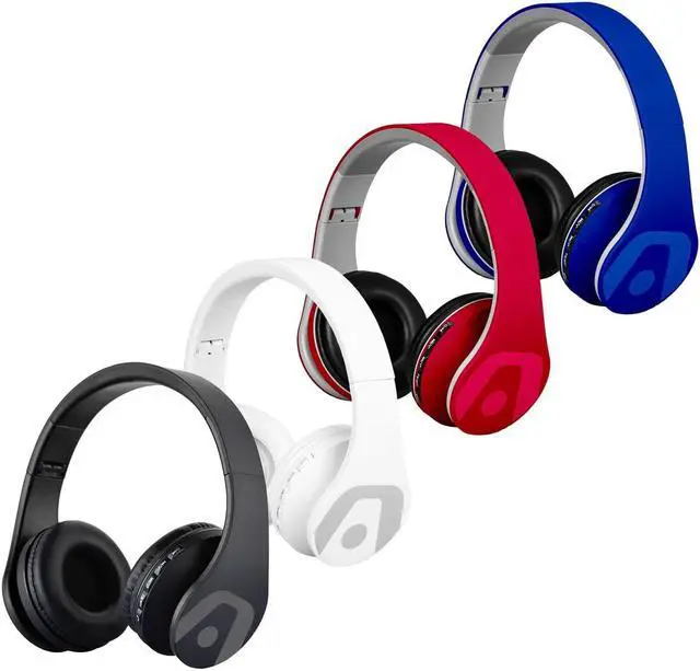 Alt view image 5 of 5 - Headset Bluetooth, Foldable, with digital control, Mic and FM Radio. Dual connection, wireless and wired 3.5 mm. Runtime: Up to 7 Hours. For Cell Phone, Laptop, PC, TV, Iphone, Smartphone, Tablet