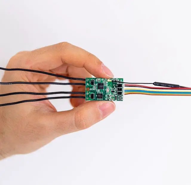 Alt view image 4 of 6 - Shelly UNI. Intelligent Tiny Smart Relay Wi-Fi operated universal module. Works with AC and DC. Suitable for Camper Automation