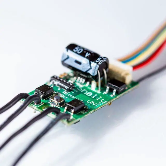 Alt view image 2 of 6 - Shelly UNI. Intelligent Tiny Smart Relay Wi-Fi operated universal module. Works with AC and DC. Suitable for Camper Automation