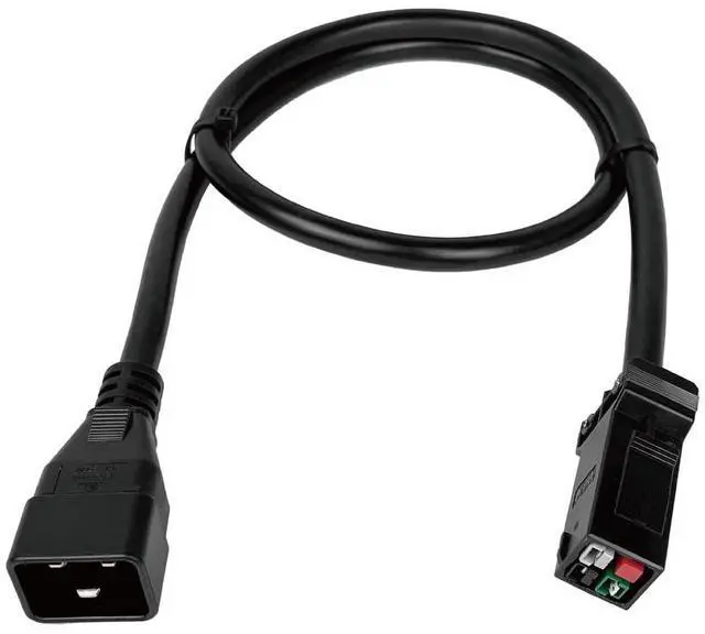 Alt view image 5 of 6 - Valiant Power 3ft Heavy-Duty P13 to IEC C20 Power Cord  12 AWG, 20A, 240V  Compatible with Bitmain Antminer S21/S19j XP