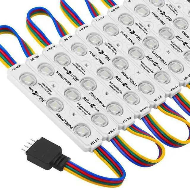 Main image of Waterproof 5050 SMD RGB LED Module Light Store Front Window Letters Sign Lamp