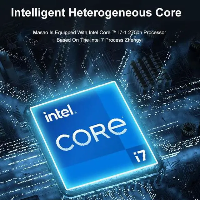 Alt view image 4 of 5 - Intel nuc barebones pc NUC12SNKI7 Mini PC, Intel Core i7-12700H Upto 4.7GHz, Intel® Arc A770M 16GB GDDR6,HDMI 2.1 TMDS DP 2.0.Wi-Fi6E,Bluetooth5.2,Including 1t SSD,16GB