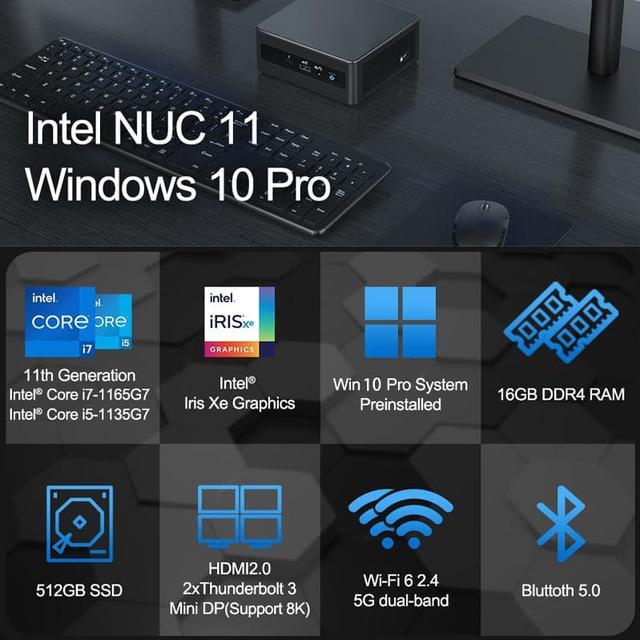 Intel NUC NUC11PAHi50Z mini pc barebones pc Intel Socket BGA1449